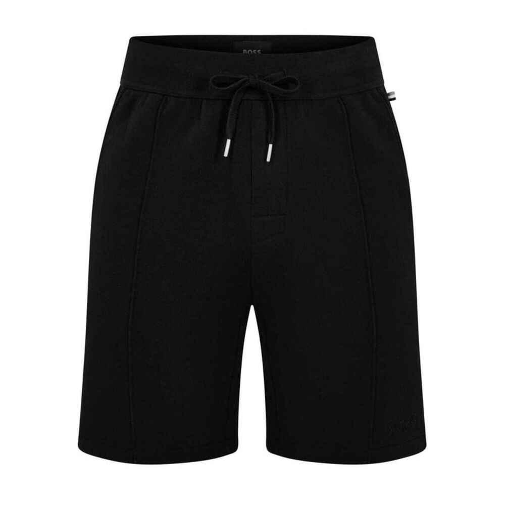 Boss Mens Cotton Sweat Shorts / Black